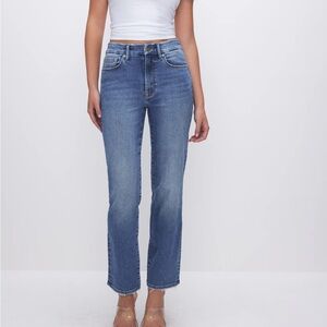 GOOD AMERICAN Always Fit Good Legs Straight Jeans